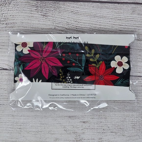 NIB Little Sleepies Berry Merry Luxe Bow - Picture 2 of 2